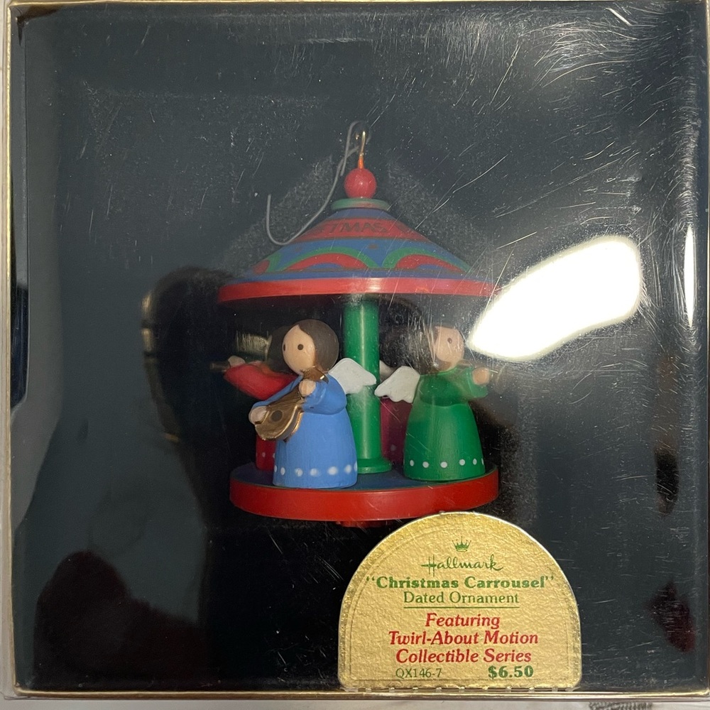 Vintage hallmark Christmas ornament